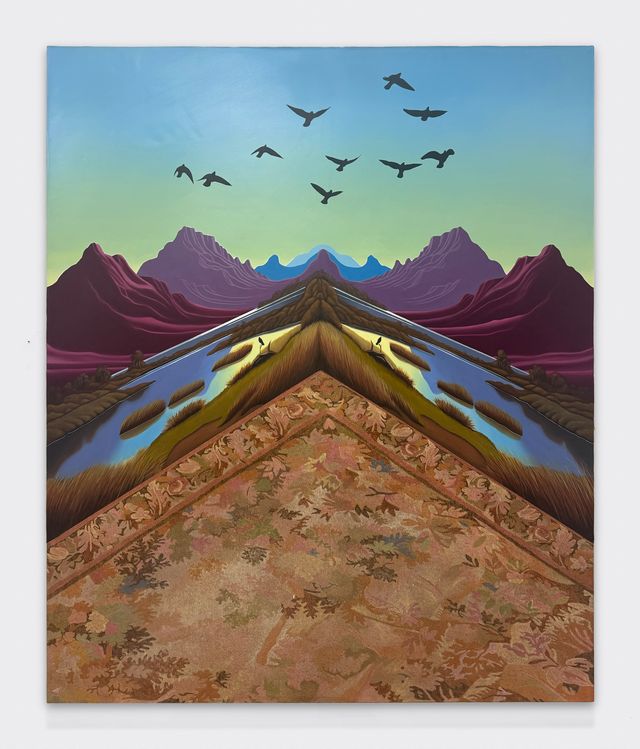 Image of artwork titled "Silent Peaks of an Internal Landscape " by Stephen  Thorpe