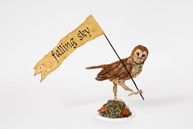 Image of artwork titled "Falling Sky" by Jude Griebel
