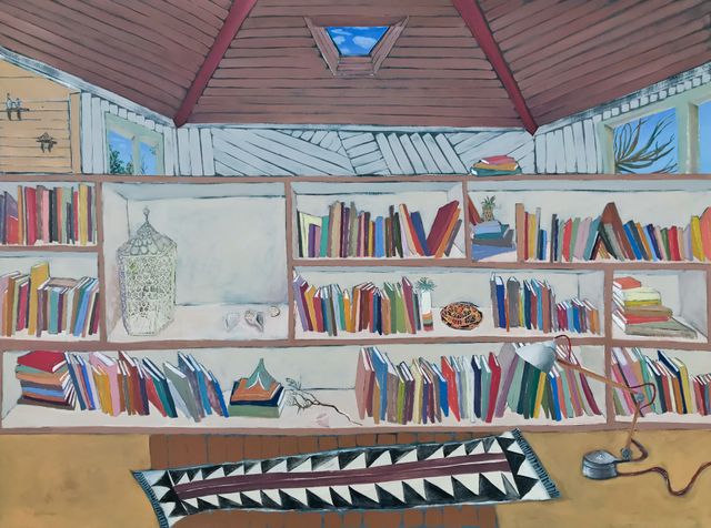 Image of artwork titled "Book Pass" by BA Thomas