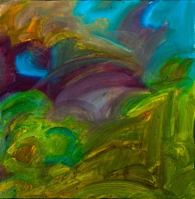 Image of artwork titled "Purple sunrise" by Joseph Aina
