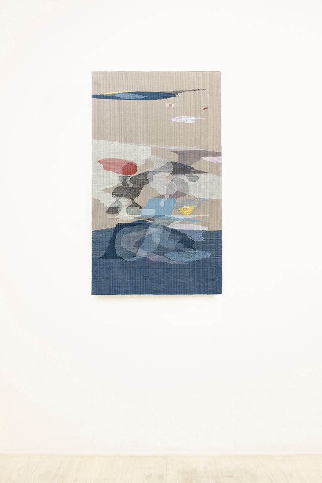 Image of artwork titled "A Blue Drifter" by Miranda Fengyuan  Zhang