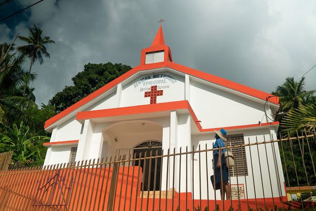 Image of artwork titled "Portrait of a Detective in Samaná" by Lizania  Cruz