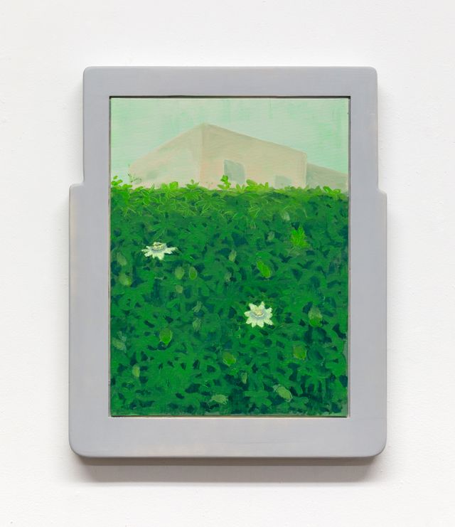 Image of artwork titled "Flower and Building 2" by Masamitsu  Shigeta