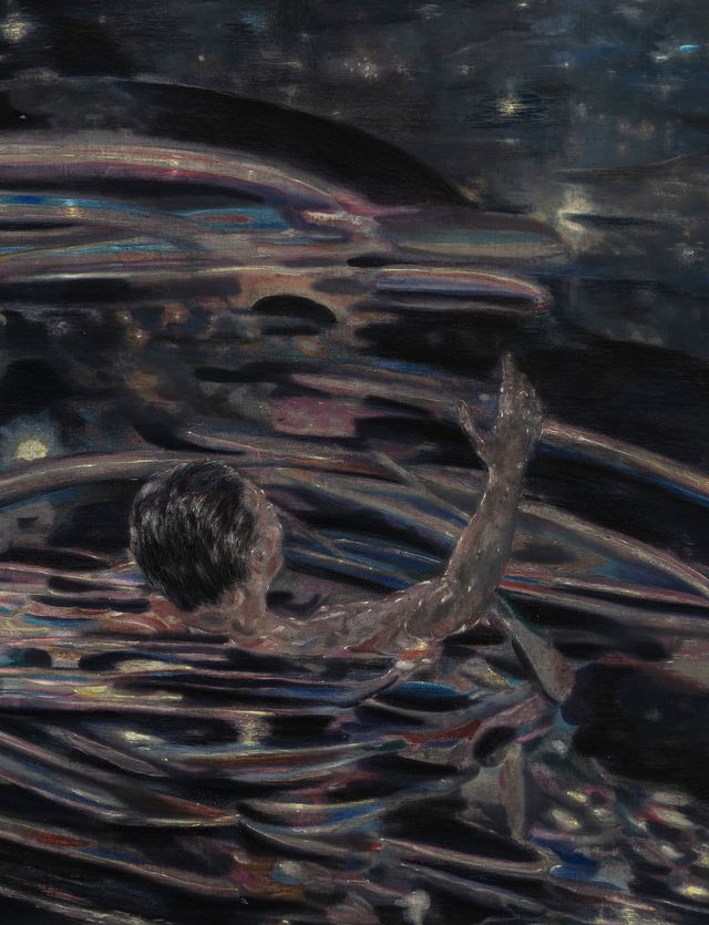 Image of artwork titled "Nightswim" by Marin Majic