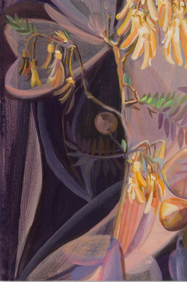 Image of artwork titled "Sophoro Toromiro" by Sarah Bedford