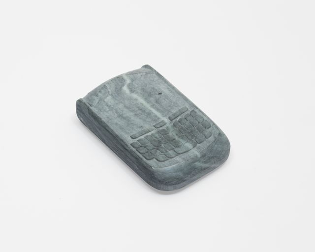 Image of artwork titled "My Dad's Old Blackberry" by Laura Moore
