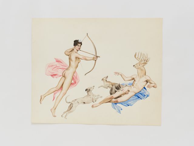 Image of artwork titled "Diana and Actaeon" by Ryan Driscoll