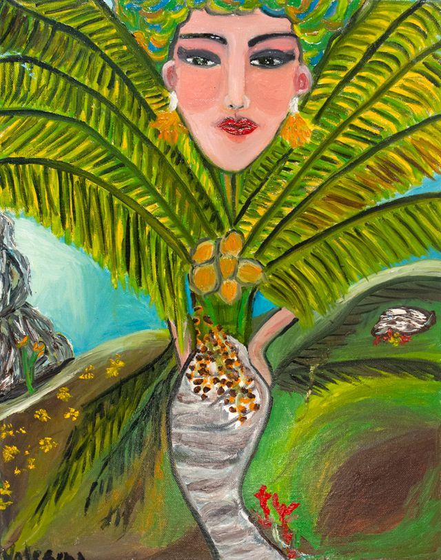 Image of artwork titled "Lady Coco" by Valesca Lafrance