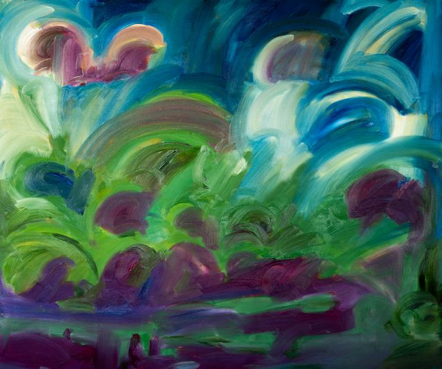 Image of artwork titled "The only way to Abundance" by Joseph Aina