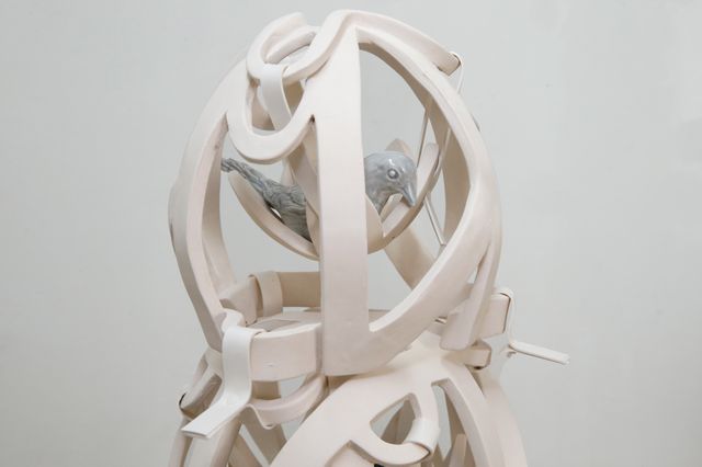 Image of artwork titled "String Figures (Bird's Nest)" by Johanna Strobel