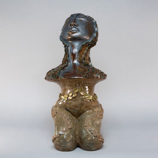 Image of artwork titled "A prayer in the language of fire" by Anne  Adams
