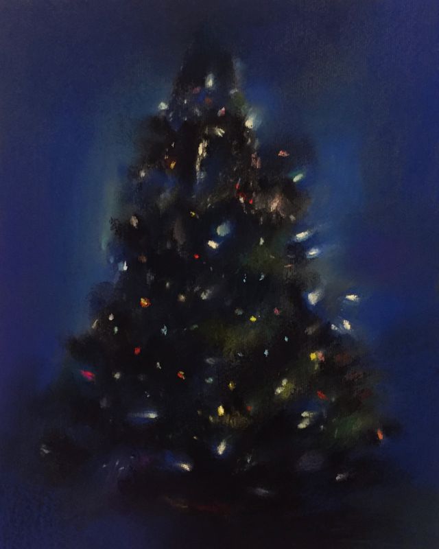 Image of artwork titled "Christmas Tree II" by Brandi Twilley