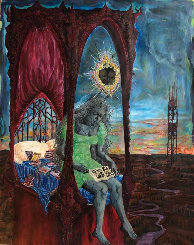 Image of artwork titled "Comin Book Exile" by Eden Seifu