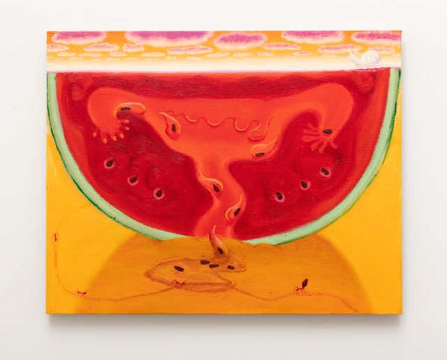 Image of artwork titled "Hot Fruit" by J.A. Feng
