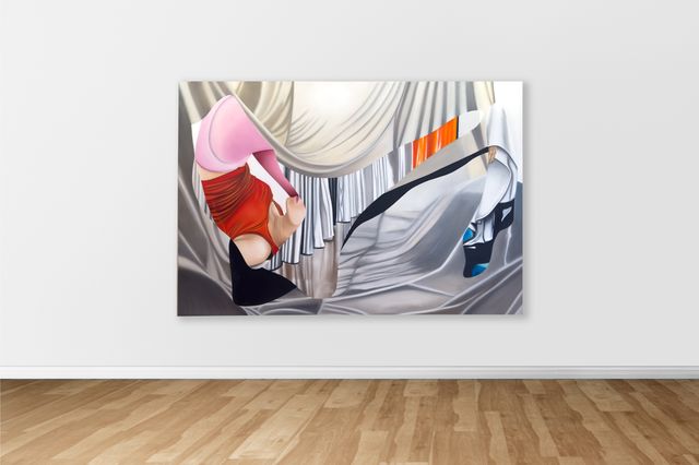 Image of artwork titled "Una suavidad peculiar, una especie de rareza" by Melissa Ríos