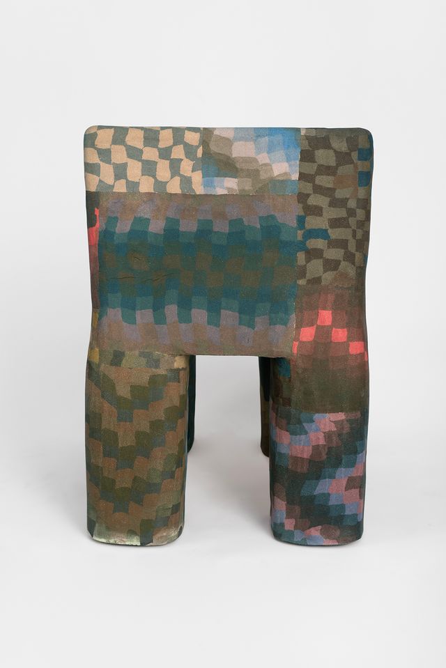 Image of artwork titled "Marbled Sidetable" by Isabel Rower