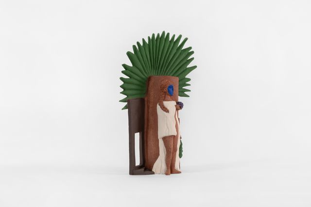 Image of artwork titled "She Came From the Inland Winds, Wraped in Light and Clothed in Silence" by Nina  Surel