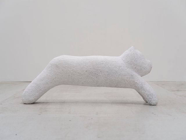 Image of artwork titled "The dog which flew and stood" by Ayako Ohno