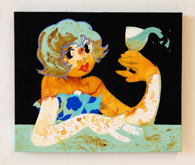 Image of artwork titled ""Date Night I"" by Susan Kim Alvarez