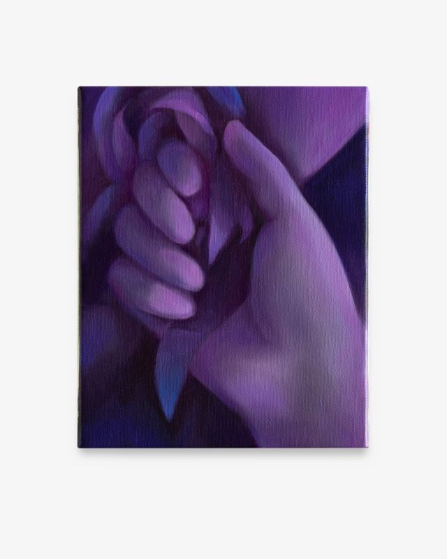 Image of artwork titled "Untitled (violet)" by Diane Dal-Pra