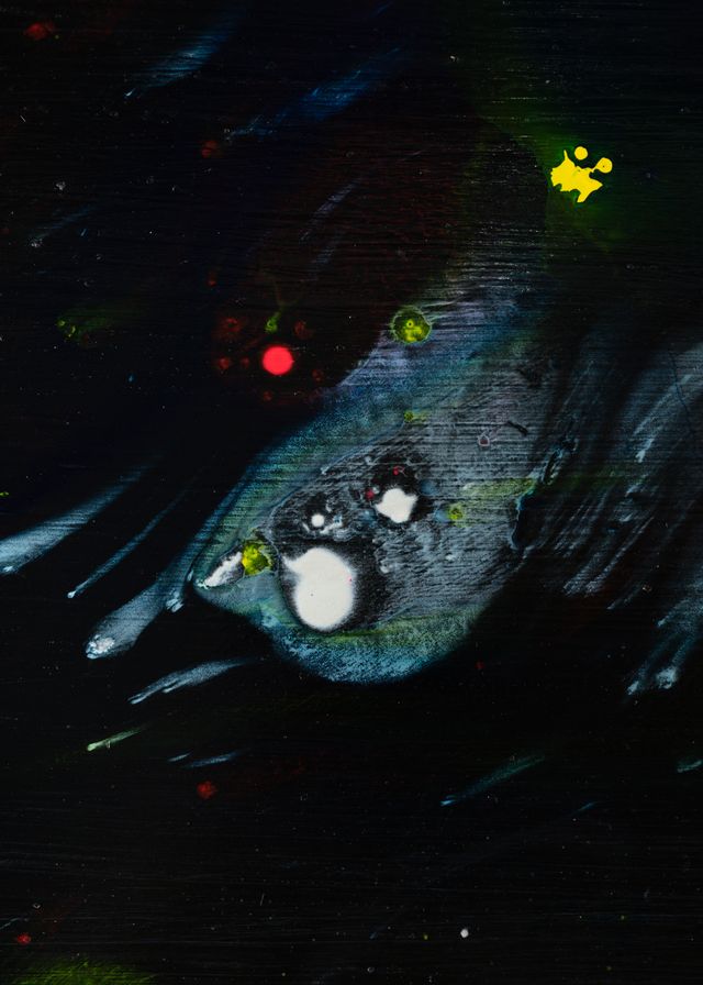 Image of artwork titled "Black Expanse" by Taj Poscé