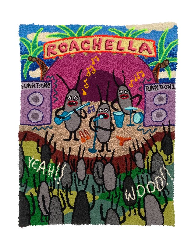 Image of artwork titled "ROACHELLA" by Megan Dominescu