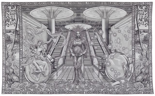 Image of artwork titled "Birth of Venus (After Botticelli) 2" by Margret Eicher