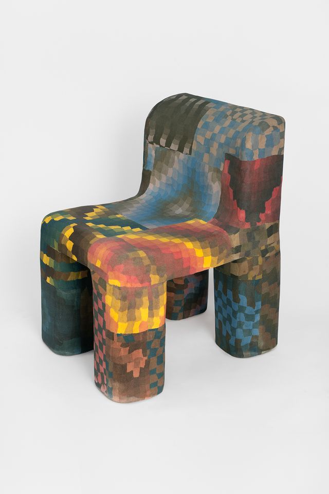 Image of artwork titled "Marbled Sidetable" by Isabel Rower