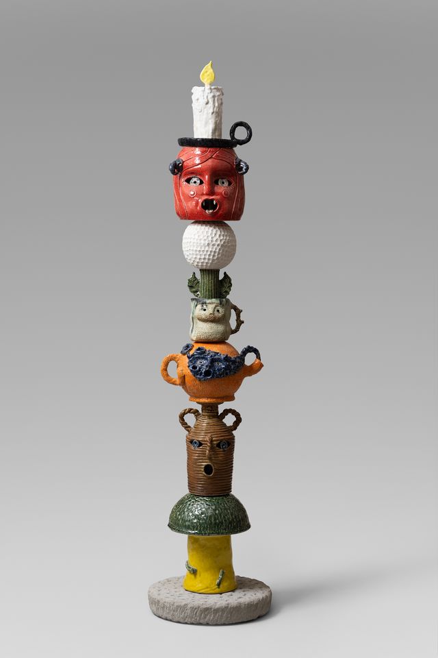 Image of artwork titled "Totem Red Devil" by Eric Croes