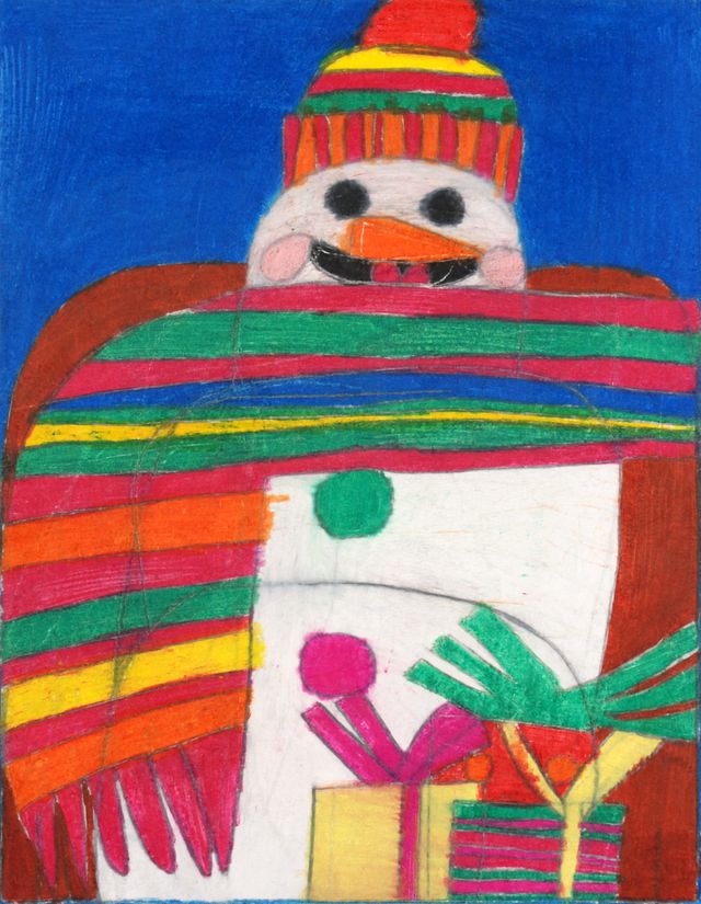 Image of artwork titled "Snowman" by Tony Coleman