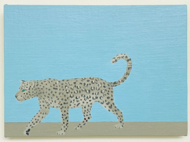 Image of artwork titled "Safari: Laopard" by Maryam Amiryani