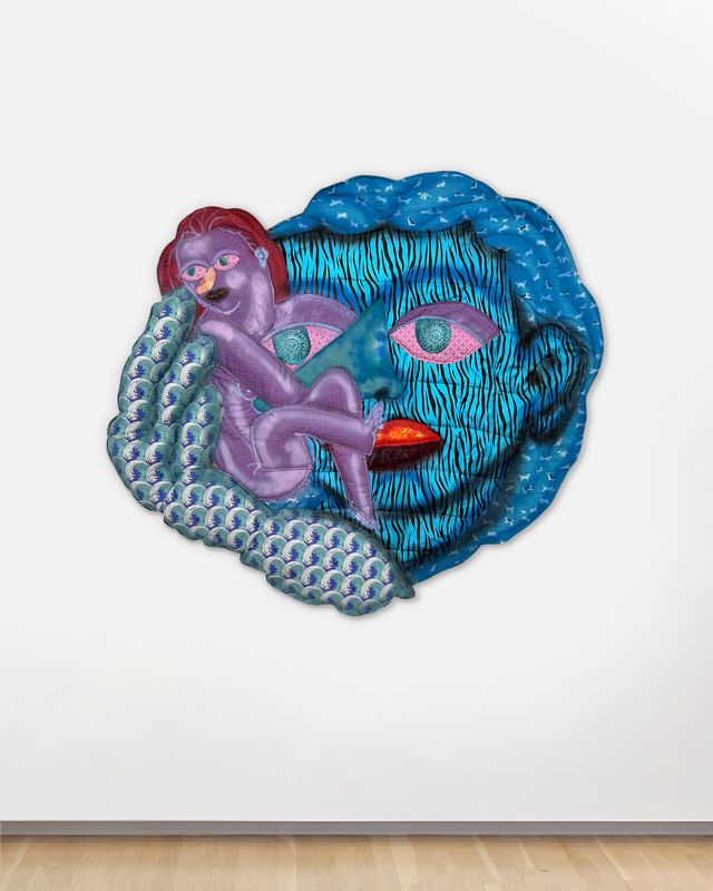 Image of artwork titled "Susurro (studio image)" by Maria A. Guzmán Capron