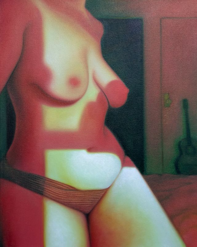 Image of artwork titled "Nude in the Window " by Elena  Redmond