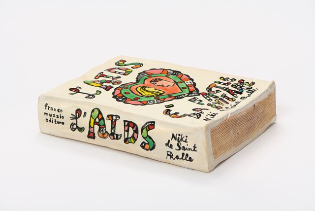 Image of artwork titled "Niki de Saint Phalle l'AIDS" by Seth Bogart