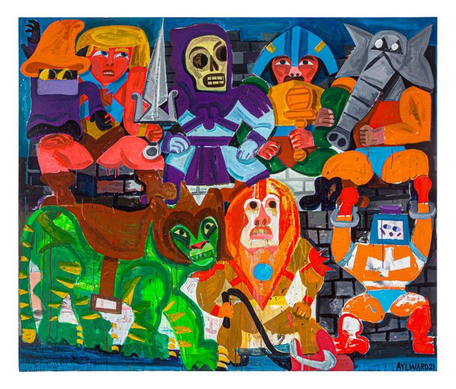 Image of artwork titled "He-Man" by Derek Aylward