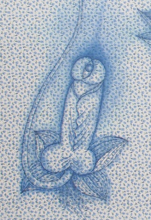 Image of artwork titled "Double Blue" by ChunMing Hou