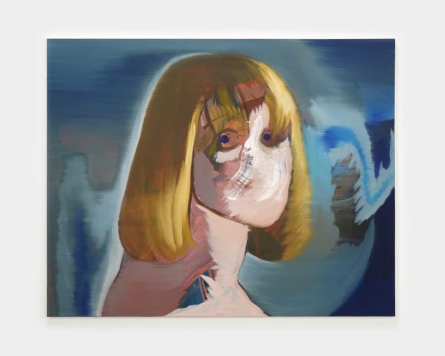 Image of artwork titled "Untitled (Blonde gaze)" by Kenrick McFarlane