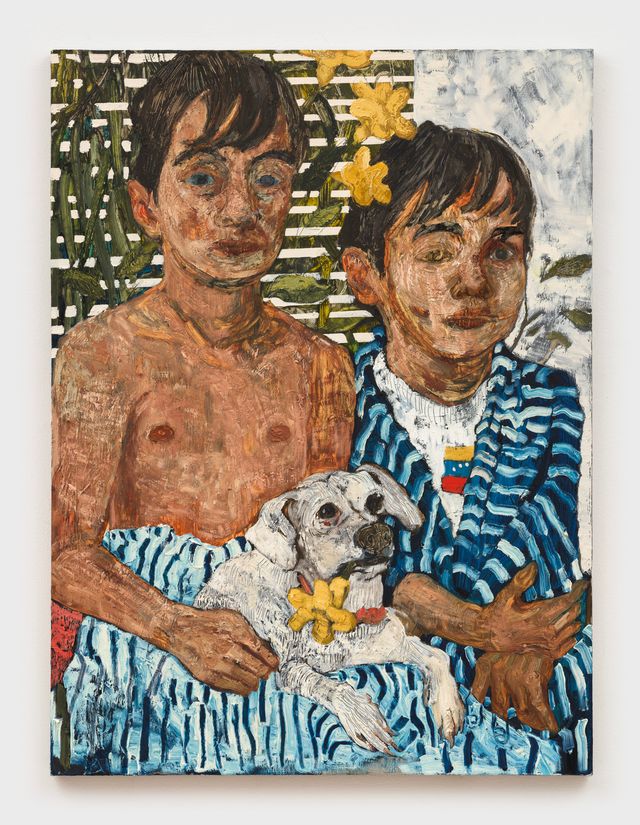 Image of artwork titled "Hermanos Venezolanos" by Bernadette Despujols