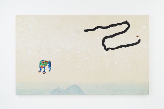 Image of artwork titled "COMING ACROSS UNKNOWN" by Takuya Otuski