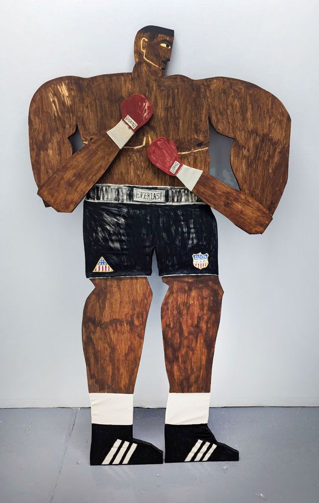 Image of artwork titled "Hombre de Hierro" by Joshua Nazrio
