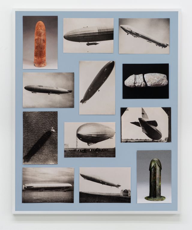 Image of artwork titled "Zepplins &amp; Phalluses" by Luke Stettner and Sandra Erbacher