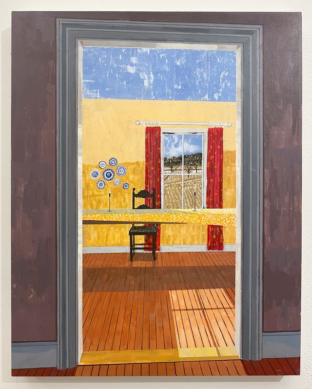 Image of artwork titled "Dining Room Doorway" by Henry Glavin