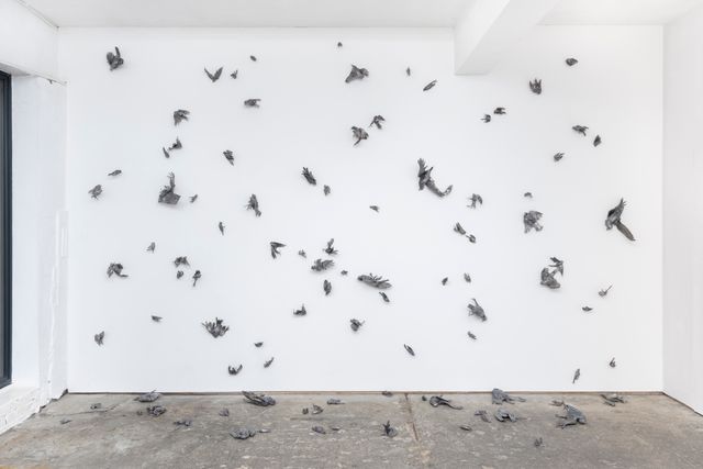 Image of artwork titled "Migratory Birds" by Patrick Goddard