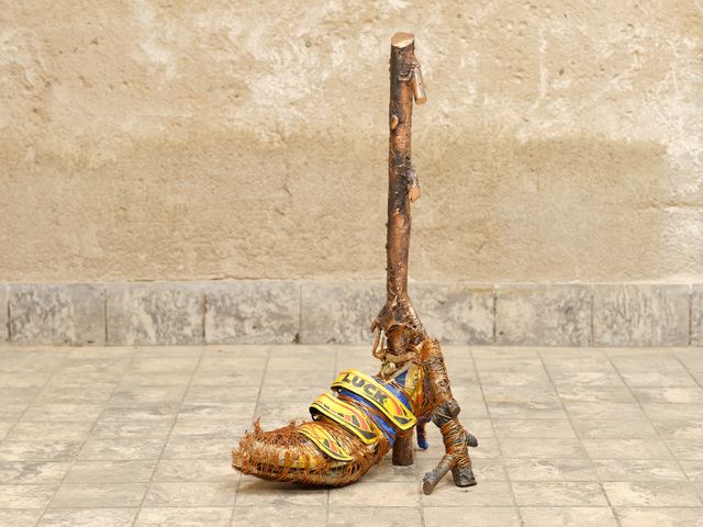 Image of artwork titled "You need luck to walk through this world" by Agata Ingarden