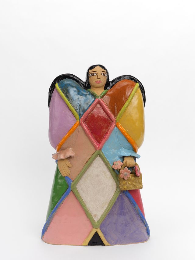 Image of artwork titled "Habibti in Issey Miyake" by Maryam Yousif