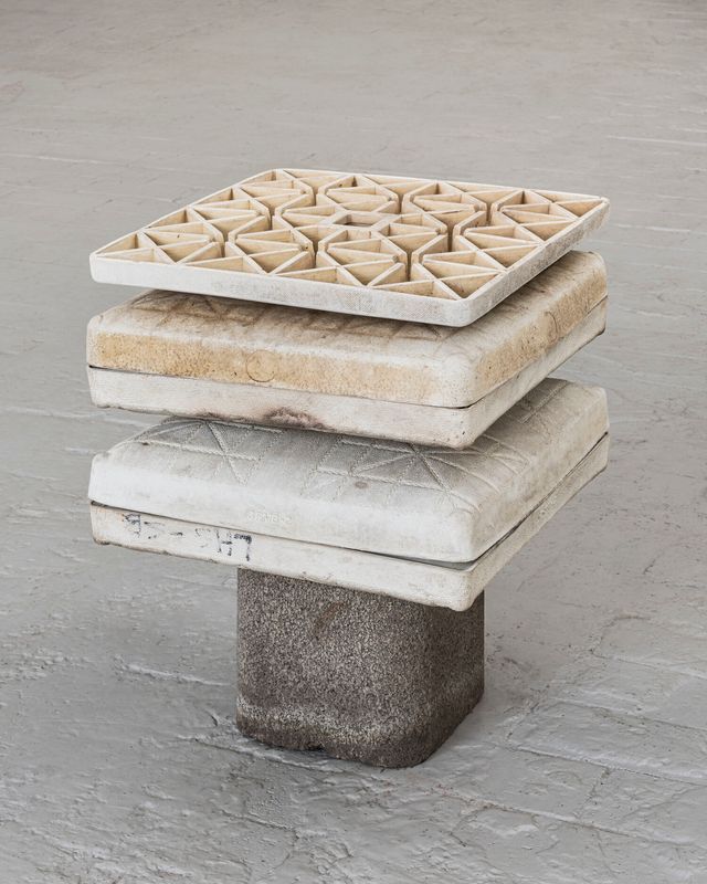Image of artwork titled "Baseball Bases" by Lauren Yeager