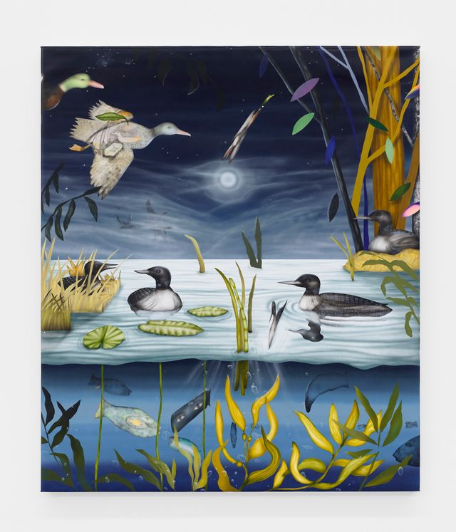 Image of artwork titled "Loon Lake" by Matt Belk