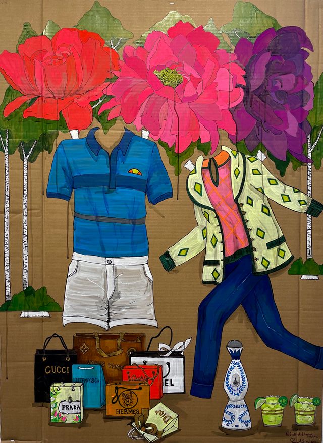 Image of artwork titled ""And All that Leisure Implies..."" by rachel nelson