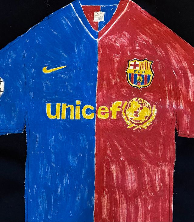 Image of artwork titled "Lionel Messi" by Joshua Nazario