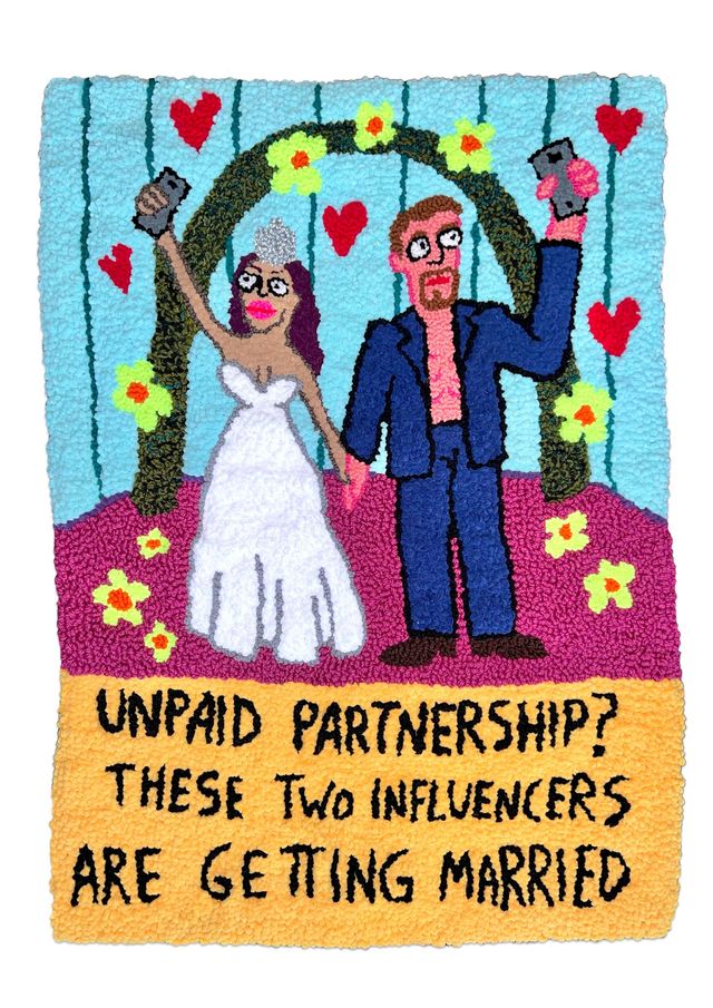 Image of artwork titled "Unpaid Partnership " by Megan Dominescu